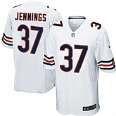 Nike Men & Women & Youth Bears #37 Jennings White Team Color Game Jersey,baseball caps,new era cap wholesale,wholesale hats
